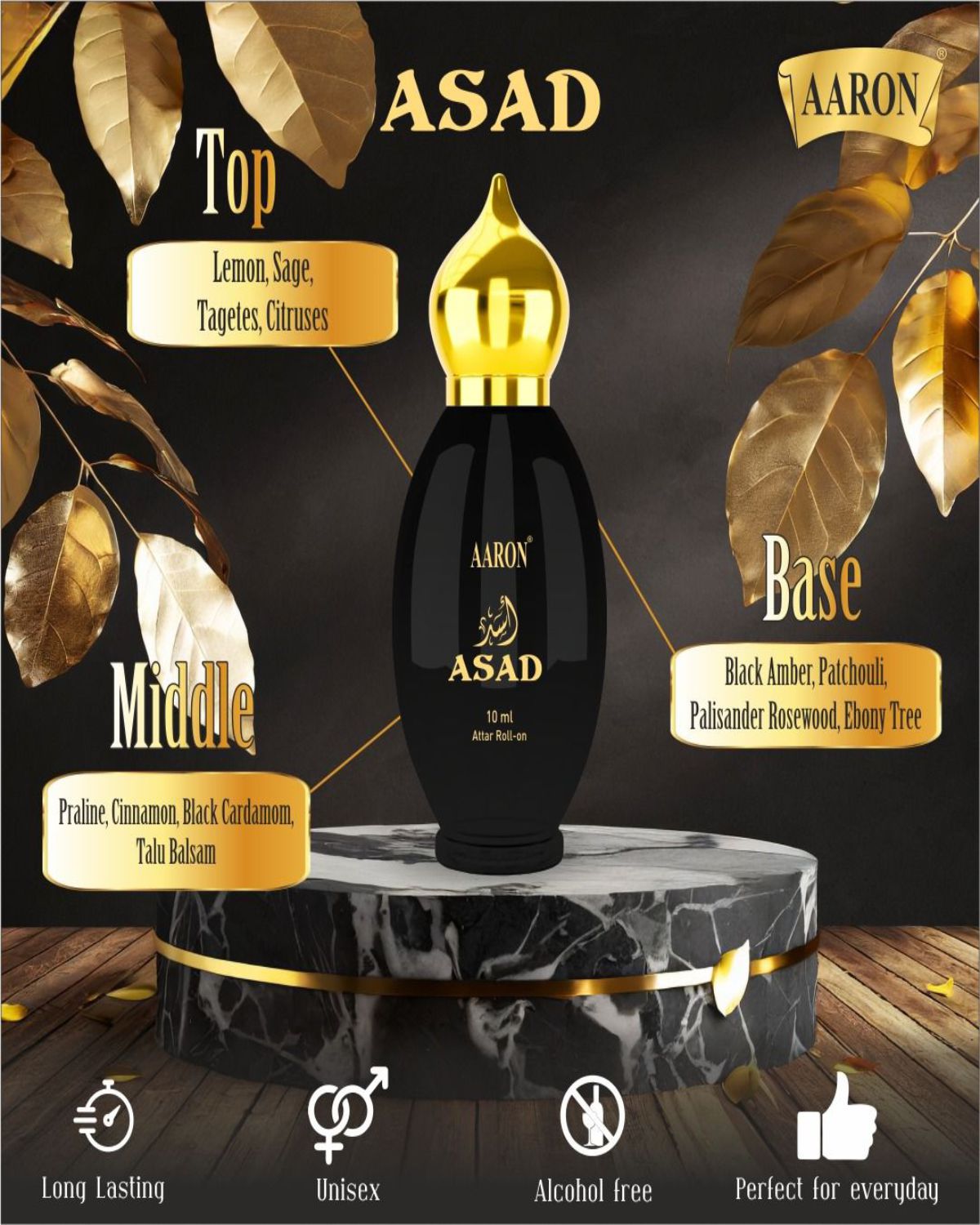 Asad Roll-on Attar